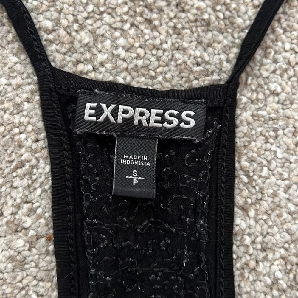 EXPRESS Sequin Detail Top - Picture 2 of 2